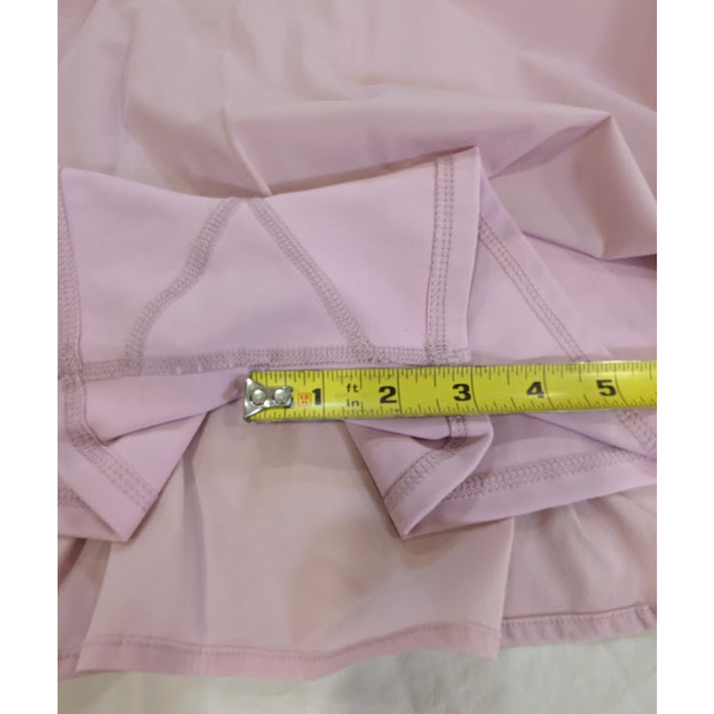 SET Active Pink Tennis Skort Athleisure Pilates Balletcore Workout Skirt M - Picture 5 of 10